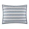 Izod Kingsley Stripe Reversible Pillow Sham In Multi