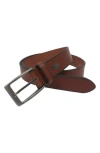 Izod Leather Belt In Brown