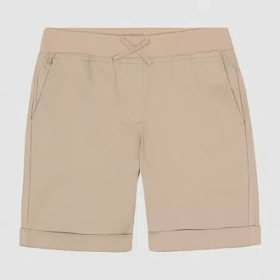 Izod Kids' Little & Big Girls Stretch Pull-on Short In Multi