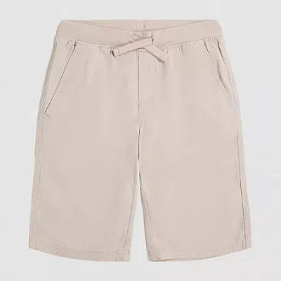 Izod Little & Big Kid Boys Stretch Fabric Adjustable Waist Hybrid Short In Pink