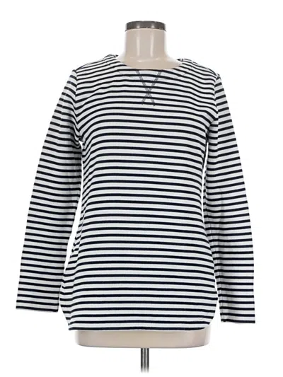 Pre-owned Izod Long Sleeve Henley Shirt In Blue