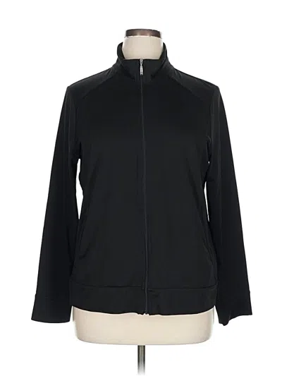 Pre-owned Izod Long Sleeve Turtleneck In Black