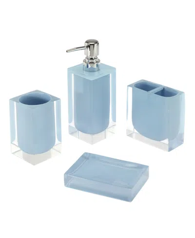 Izod Marina 4-pc. Bath Accessory Set In Blue