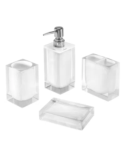 Izod Marina 4-pc. Bath Accessory Set In White