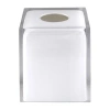 Izod Marina Tissue Box Cover In White