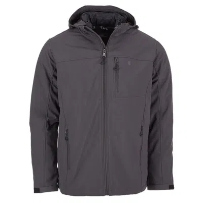 Izod Men's 3-in-1 Soft Shell Systems Jacket In Grey