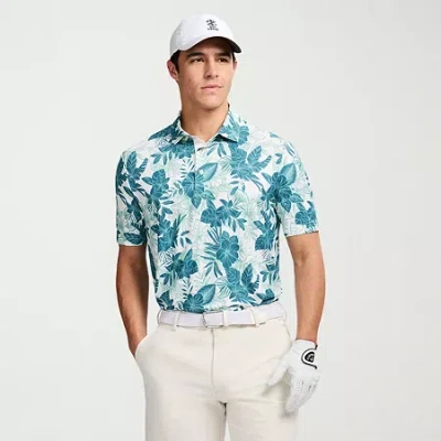 Izod Mens Classic Fit Polo Shirt In Blue