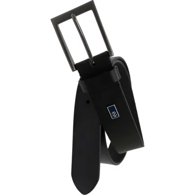Izod Mens Leather Jean Belt In Black