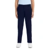 Izod Mens Regular Fit Flat Front Pant In Blue