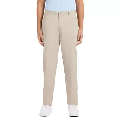 Izod Mens Regular Fit Flat Front Pant In Nude