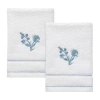 Izod Mystic Floral 2-pc. Fingertip Towel In White