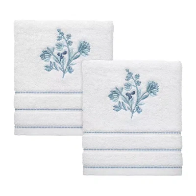 Izod Mystic Floral 2-pc. Hand Towel In White