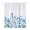 Izod Mystic Floral Shower Curtain In Blue