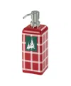 Izod Nordic Soap/lotion Dispenser In Red
