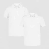 Izod Performance Little & Big Kid Boys Short Sleeve Regular Fit 2-pc. Polo Shirt In White