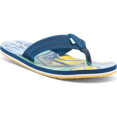 Izod Pickleball Flip Flop In Navy