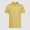 Izod Pique Little & Big Boys Short Sleeve Stretch Polo Shirt In Yellow