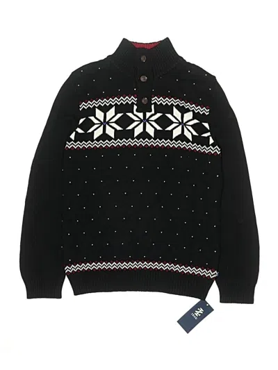 Pre-owned Izod Kids' Pullover Sweater In Black