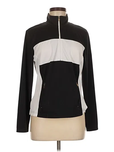 Pre-owned Izod Pullover Sweater In Black