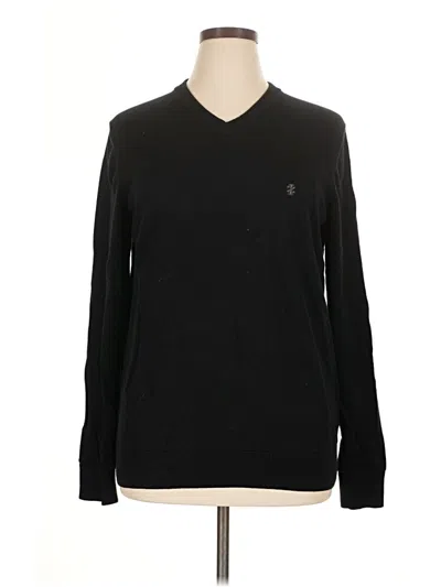 Pre-owned Izod Pullover Sweater In Black