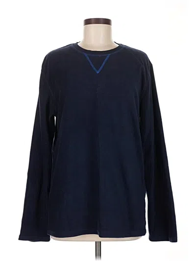 Pre-owned Izod Pullover Sweater In Blue