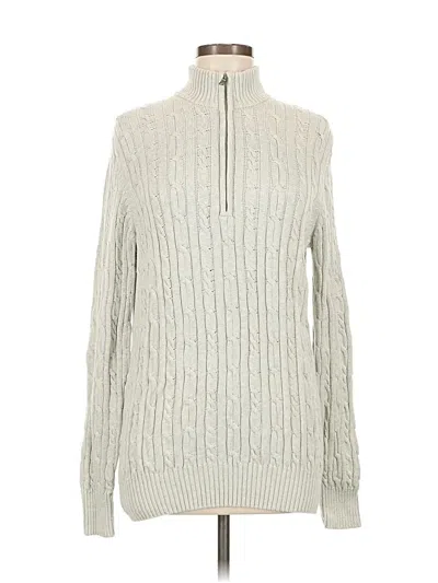 Pre-owned Izod Pullover Sweater In Gray