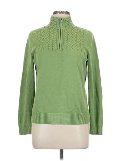 Pre-owned Izod Pullover Sweater In Green