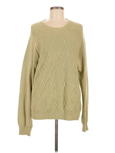 Pre-owned Izod Pullover Sweater In Green