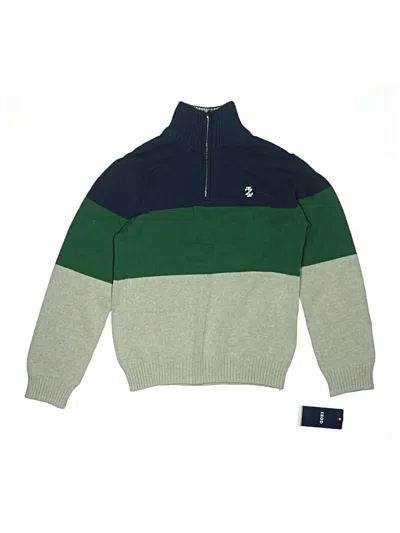 Pre-owned Izod Kids' Pullover Sweater In Green