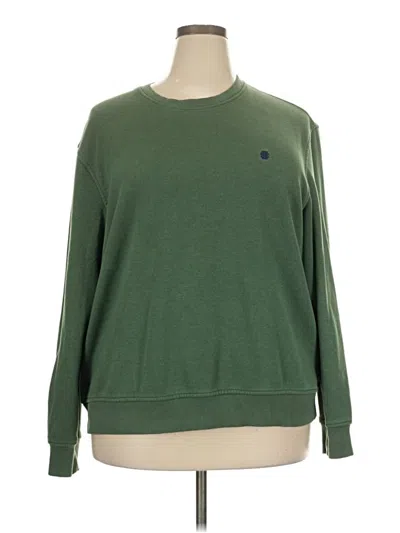 Pre-owned Izod Pullover Sweater In Green