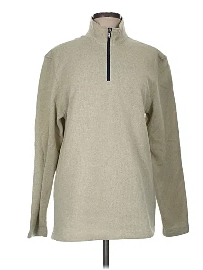 Pre-owned Izod Pullover Sweater In Tan
