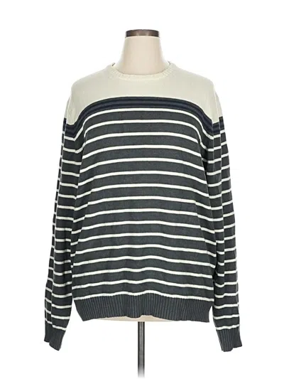 Pre-owned Izod Pullover Sweater In White