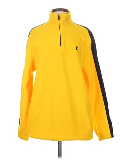 Pre-owned Izod Pullover Sweater In Yellow