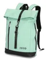 Izod Quilted Elegance Devine Backpack Computer Bag In Black