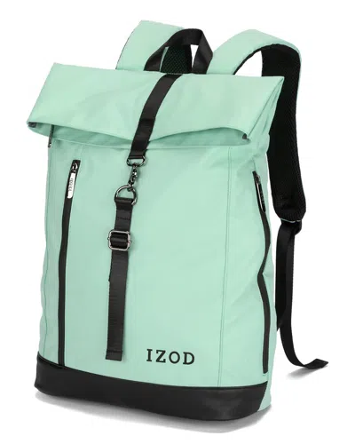 Izod Quilted Elegance Devine Backpack Computer Bag In Black