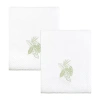 Izod Reef 2-pc. Leaf Bath Towel In White