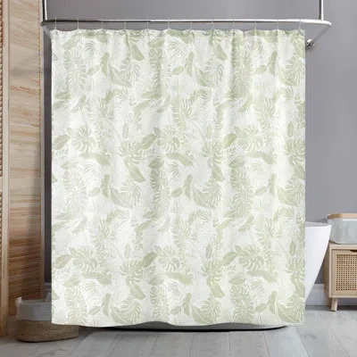 Izod Reef Shower Curtain In Green