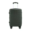 Izod Romeo 20 Inch Hardside Lightweight Carry-on Spinner Luggage In Green