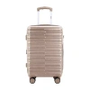 Izod Romeo 20 Inch Hardside Lightweight Carry-on Spinner Luggage In Pink