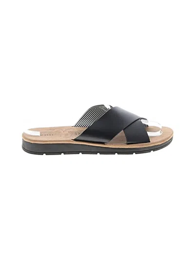 Pre-owned Izod Sandals In Black