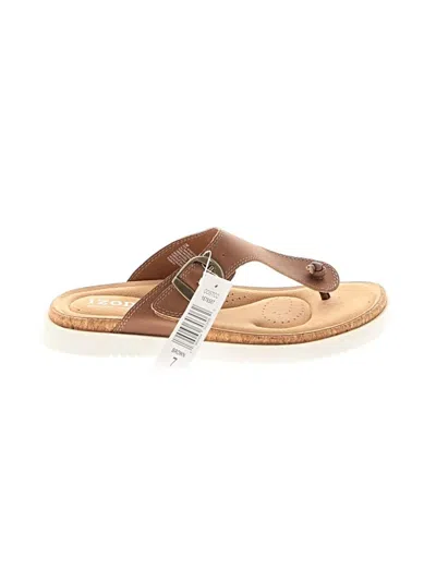 Pre-owned Izod Sandals In Brown