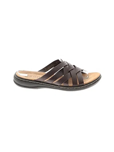 Pre-owned Izod Sandals In Brown