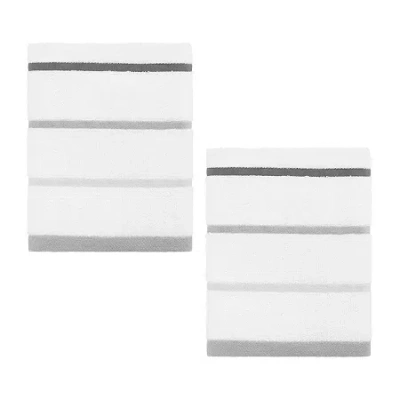 Izod Sandbar 2-pc. Hand Towel In Gray