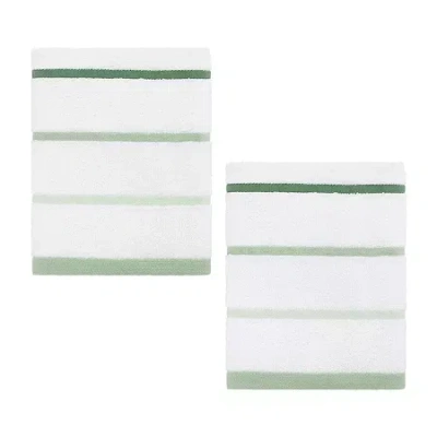Izod Sandbar 2-pc. Hand Towel In Green