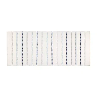 Izod Sandbar Bath Rug In Blue