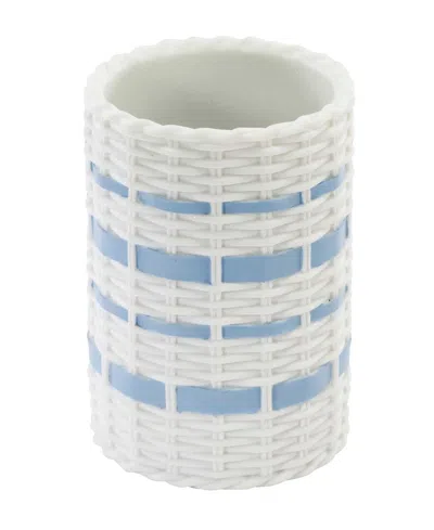 Izod Savannah 4.3" Decorative Tumbler In White