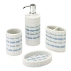 Izod Savannah 4-piece Bath Accessory Set
