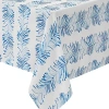 Izod Seagrass Stripe Tablecloth In Blue