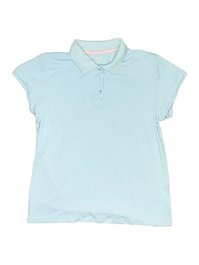 Pre-owned Izod Kids' Short Sleeve Polo Shirt In Blue