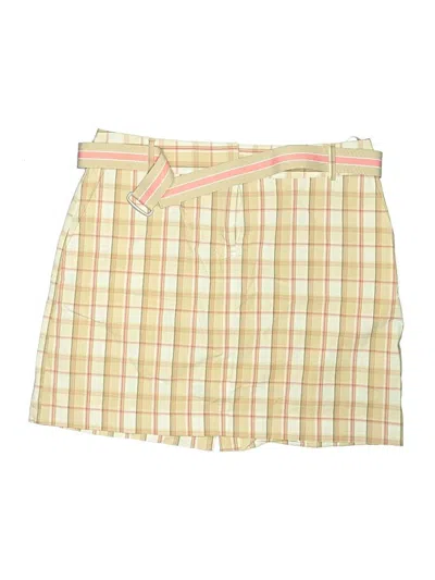 Pre-owned Izod Skort In Yellow